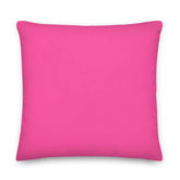 Brilliant Rose Solid Color Decorative Accent Throw Pillow Cushion, Pillow, $ 71.50, A Moment Of Now™